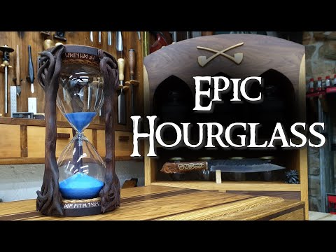 Video: Unique and functional handmade hourglass