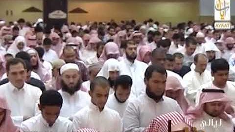(ولله ملك السموات والارض ) الشيخ ياسر الدوسري سورة آل عمران رمضان1433