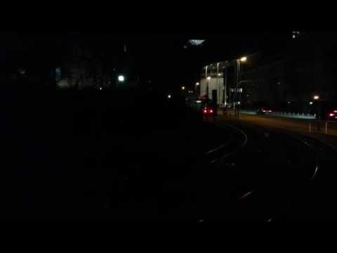 EVAG NF 1 Tunnel ausfahrt Nachtaufnahme