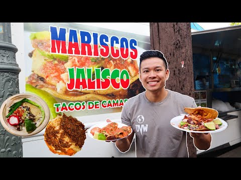 Top 5 TACO Shops In Los Angeles Food Tour