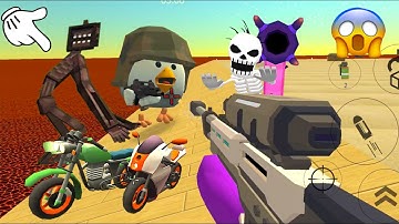 Chicken Gun Gameplay || Lava - Maps || Best Online Games For Android 2022
