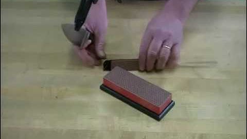 DMT Guided Sharpening with W6F Diamond Whetstone
