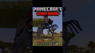 Minecraft scary addon for Bedrock edition 🤯 part 5