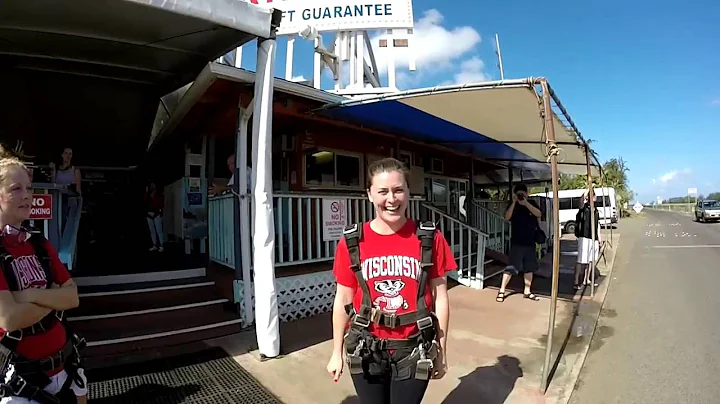 Skydiving with Shannon over the North Shore of Oahu