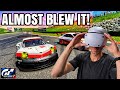 I ALMOST BLEW IT! // GT7 (PSVR2) Daily Races