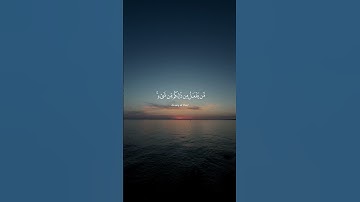 آيات تلامس القلب في مقاطع قصيرة #quran #islam #قران