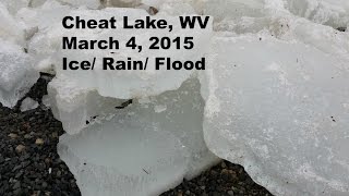 Cheat Lake, WV. Flood of March 4, 2015 (HD)