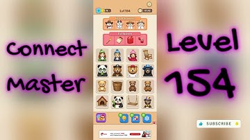 Connect Master Match Puzzle Game Walkthrough 🔗🧩 | Level 154 | SolutionGuruji