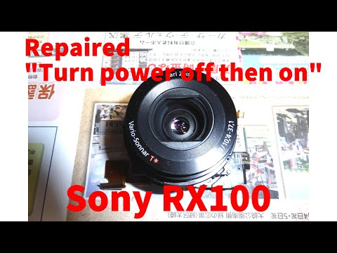 【！電源不良！】SONY　Cyber-shot　DSC-RX100 SONY Cyber-shot DSC-RX100 “電源を入れなおしてください” 修理