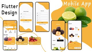 Food Delivery Mobile App -Flutter UI- Speed Code. screenshot 4