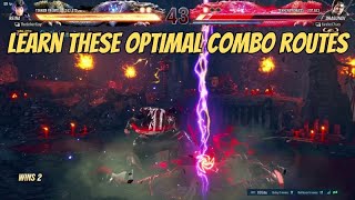 Tekken 8 | Reina Mains Must Learn These Optimal Combo Routes..!!