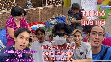 DIVA Cát thy và út bạch Khải , thầy đờn . … gói bánh tét