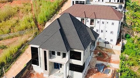 Our visit and tour of mansions with billionaire Chief Ezeomeogo, Ceo Integrity metro tiles company.