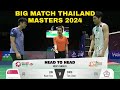 Big match 2024  loh kean yew vs chou tien chen  thailand masters 2024 wow