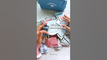 Hitung THR Lebaran Anak ✨😍 #nabung #sinkingfunds #thrlebaran #lebaran