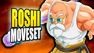 Dragon Ball FighterZ Master Roshi Moveset Prediction