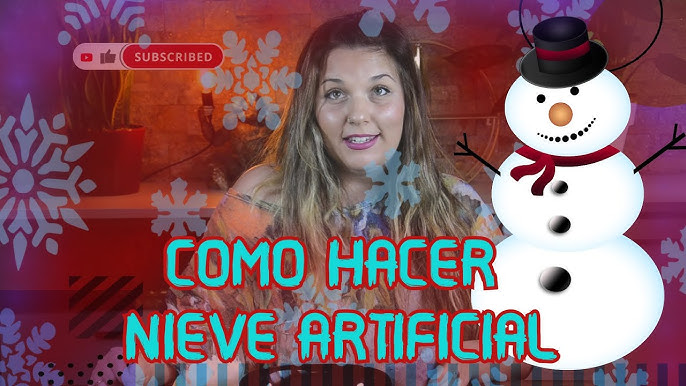 TELEVEN Tu Canal  Descubre cuatro maneras de hacer nieve artificial en casa