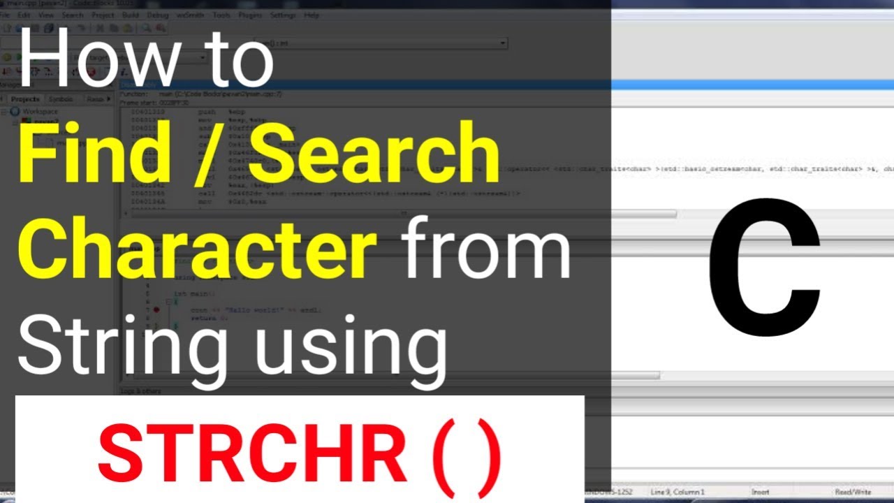 strchr  Update 2022  Hàm STRCHR () trong Lập trình C | Tìm ký tự từ chuỗi bằng hàm STRCHR ()