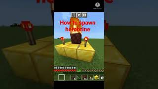 how to spawn herobrine 🤣🤣🤣 in Minecraft screenshot 4
