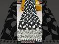 vipul Italian crepe black and white color saree..free shipping#vipulsaree #crepesaree #ptintedsareee