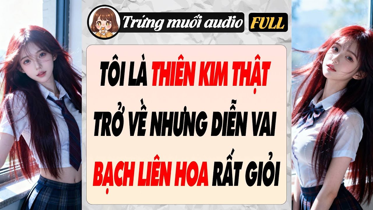 Full audio | TÔI LÀ THIÊN KIM THẬT TRỞ VỀ NHƯNG DIỄN VAI BẠCH LIÊN HOA RẤT GIỎI | Trứng Muối Audio