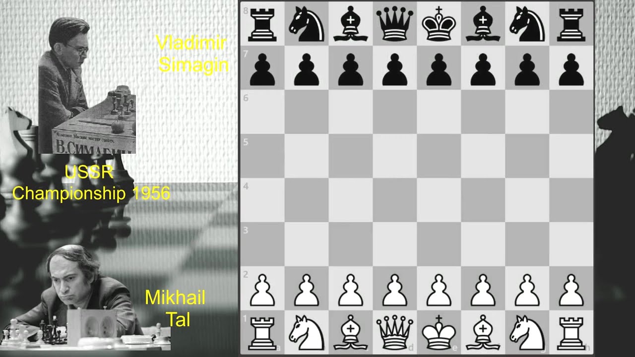 Mikhail Tal's First Brilliancy? - Tal vs. Simagin, 1956 