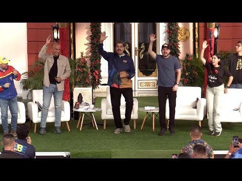 El baile de Maduro al ritmo de su “Peace, yes. War, no”