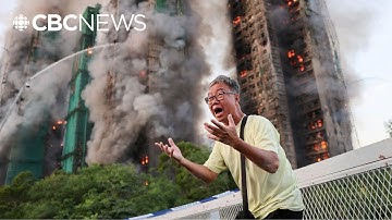 Fatal Hong Kong highrise fire leaves some trapped inside