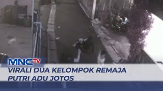 Viral! Dua Kelompok Remaja Putri Adu Jotos di Tangerang Selatan, Banten - LIP 04/07