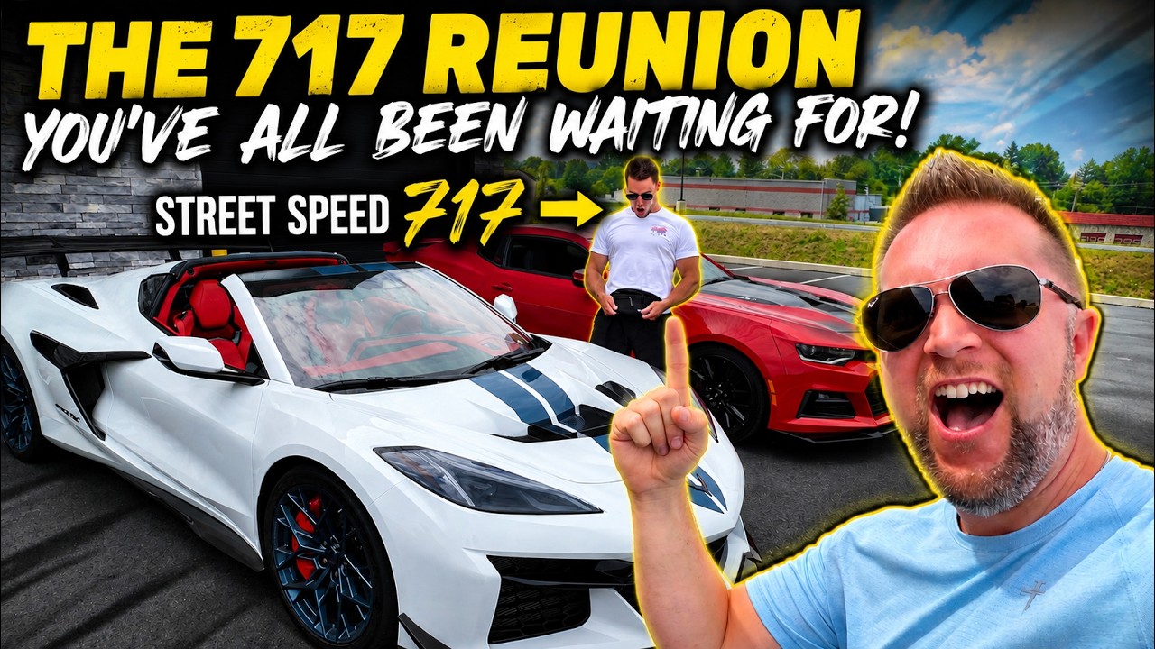 GuitarmageddonZL1 Drives StreetSpeed717's Corvette ZR1X - YouTube