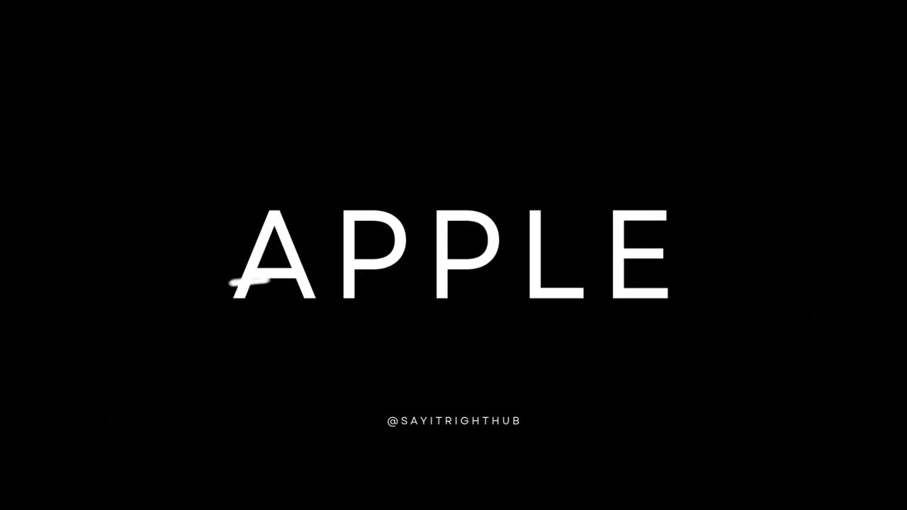 How To Pronounce Apple Correctly YouTube how-to-pronounce-apple-correctly-youtube