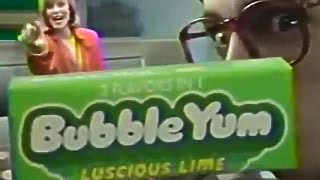 Bubble Yum Bubble Gum 1985 Tv Commercial Hd