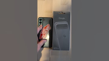 Galaxy S22 vs Google pixel 9 pro XL cover box design test #shorts #youtube #tech