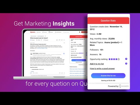 Q-Stats Free Chrome Extension For Quora Marketing