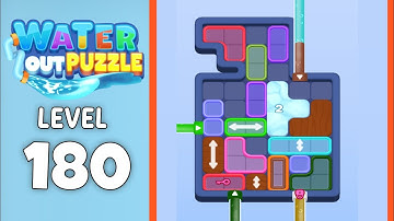 Water Out Puzzle level 180 solution