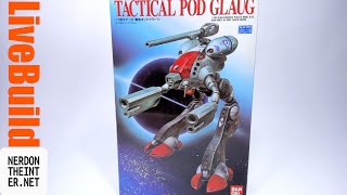 Macross - Tactical Pod Glaug | 1/100 Bandai Kit | LiveBuild - YouTube
