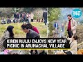 Watch: Law Minister Kiren Rijiju celebrates New Year picnic at native village in Arunachal Pradesh
