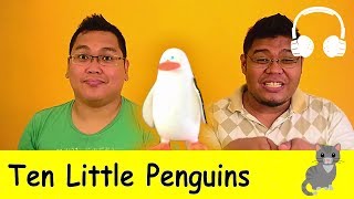 Video thumbnail of "Ten Little Penguins | Family Sing Along - Muffin Songs"