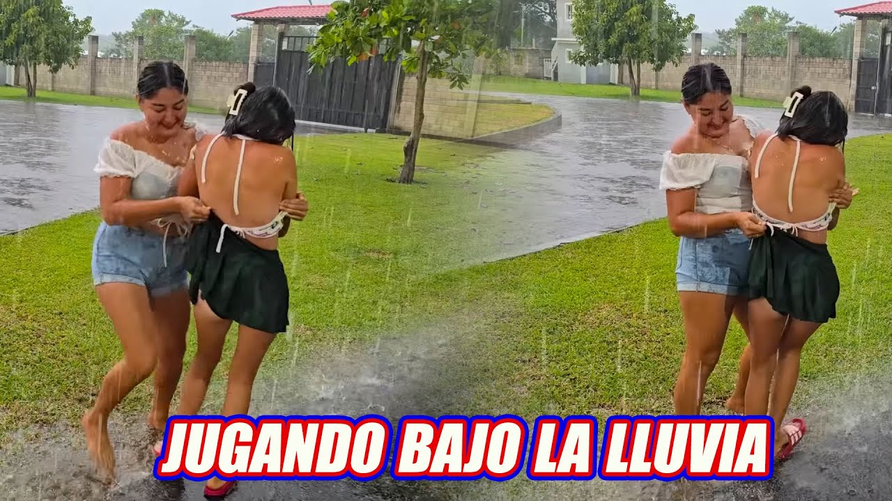 Fátima dejo en evidencia la fragilidad de Gaby para la lluvia.
