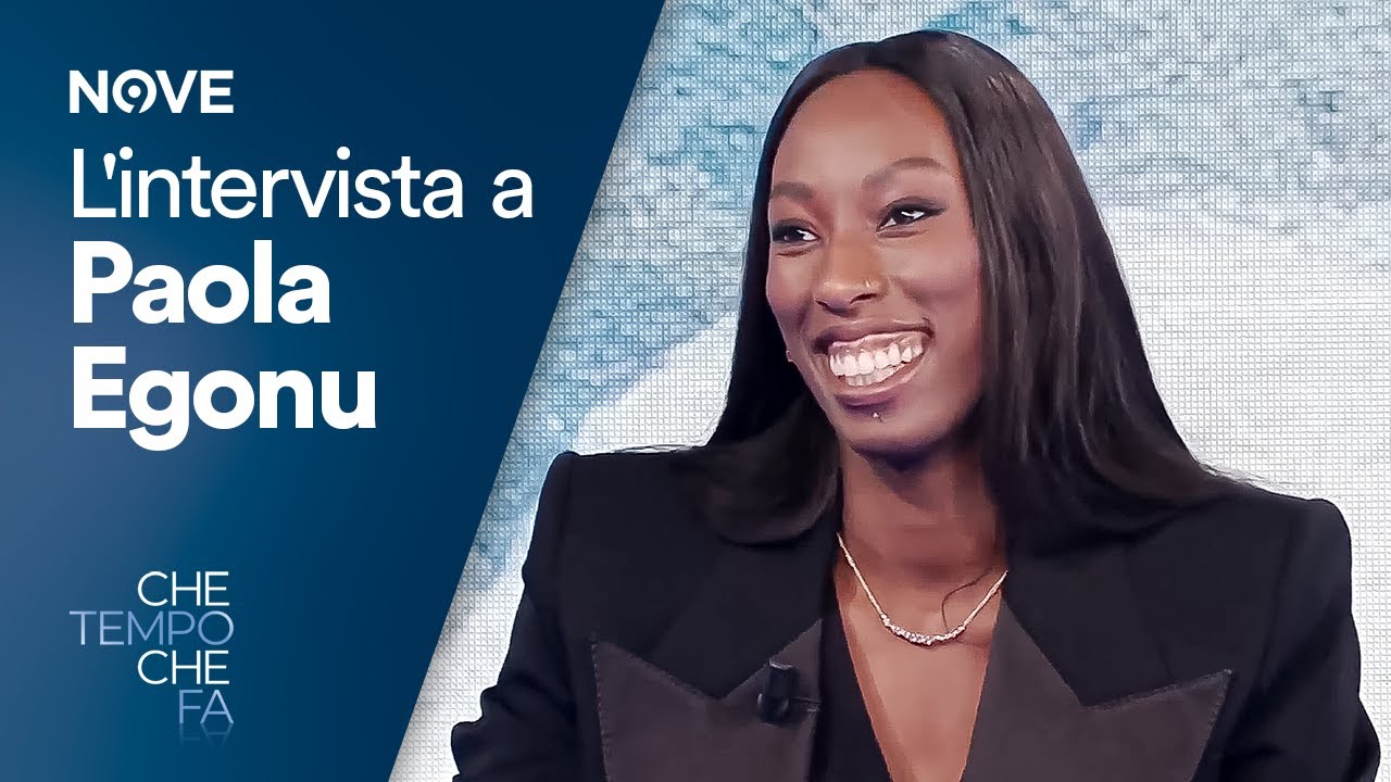 L'intervista a Paola Egonu | Che tempo che fa