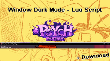 Window Dark Mode - Lua Script ( + Download)