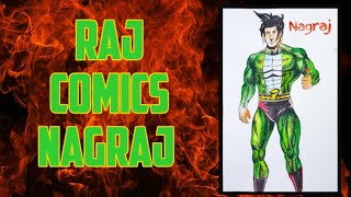 raj comics character nagraz drawing tutorials screenshot 4