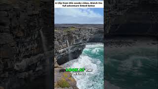 Insane Waterfall With Crashing Waves!
