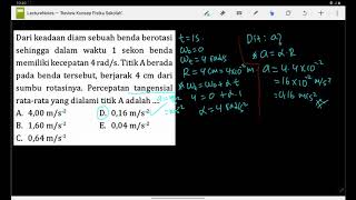 Latihan Soal Gerak Melingkar | Fisika Kelas X screenshot 4