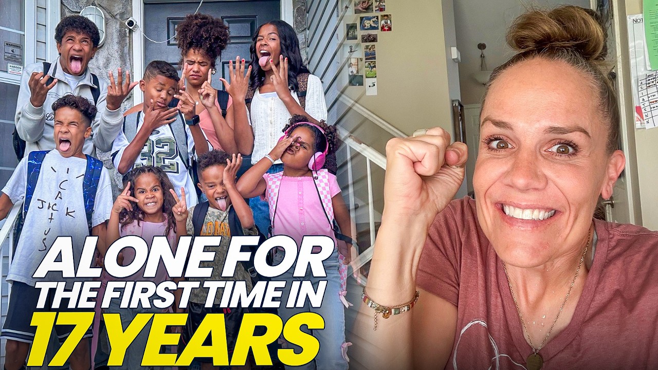 17 Years. 8 Kids. Today Was the First Day I Was Alone in My House.