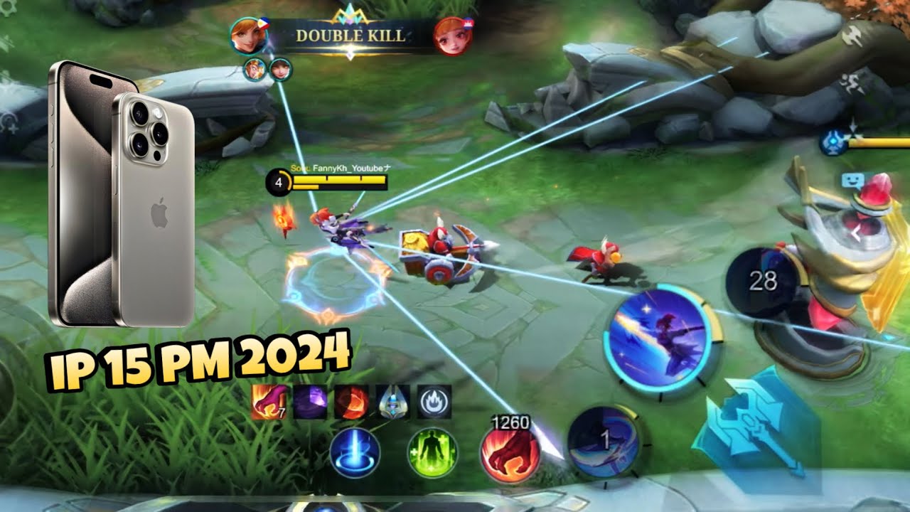 IPHONE 15 PRO MAX!!GAMEPLAY FANNY