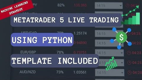 Templates MetaTrader 5 live trading using Python - part 6: Machine learning (MetaTrader5/Python)