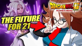 Carthu on X: Android 21 CONFIRMED for Dragon Ball Super: Super Hero!  Toriyama's Official Statement: 人造人間21号様、踏ん張ってください! Eng: I wanted to include  this character since designing her, please enjoy her on screen presence!