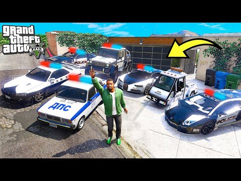 УГНАЛ ОЧЕНЬ РЕДКИЕ ПОЛИЦЕЙСКИЕ МАШИНЫ!! - GTA 5 Реальная Жизнь (Моды ГТА 5)