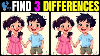 [Spot the Difference:93] Brain Break:Attention Test:Dementia Prevention:Puzzle Game:Improve Focus